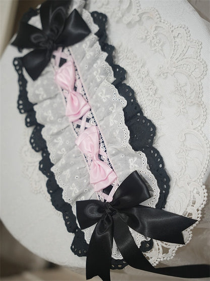 Pink Green Hairband Black /