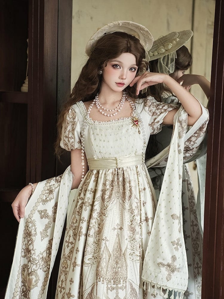 Double-strand Beaded Lolita Necklace - Unknown Star