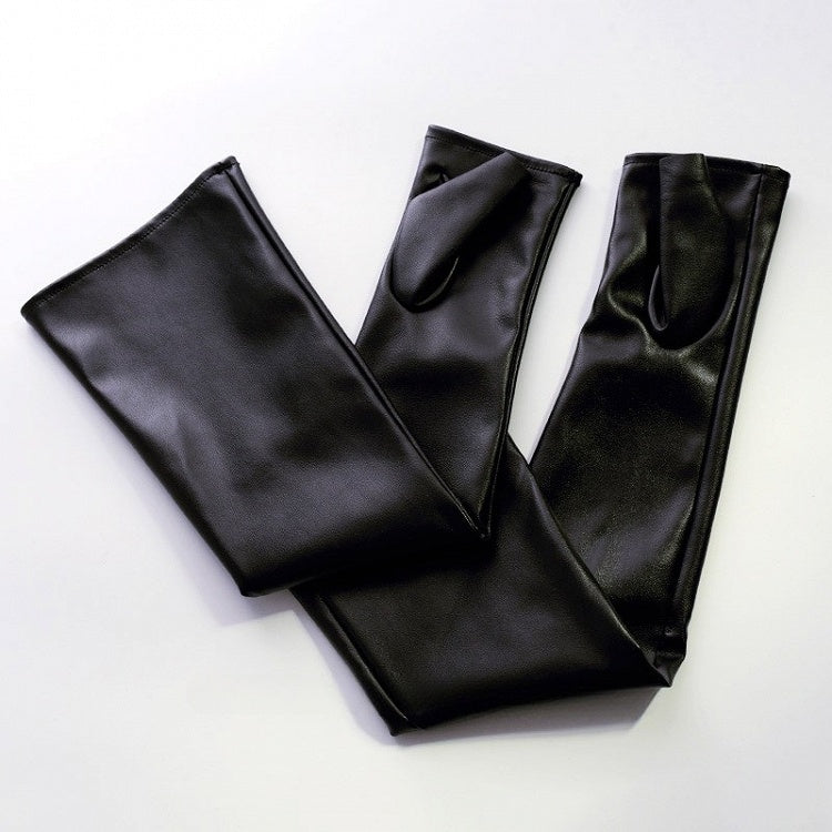 Sleeves Black Cyberpunk PU