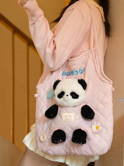 Rosa Crossbody-Tasche im Cut-out-Design