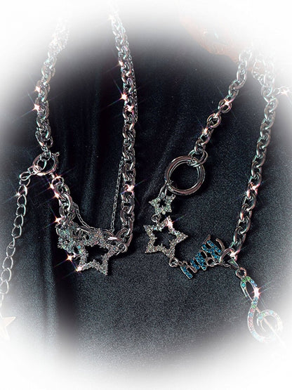 Silver Star Pendant Necklace - Kiwi Store