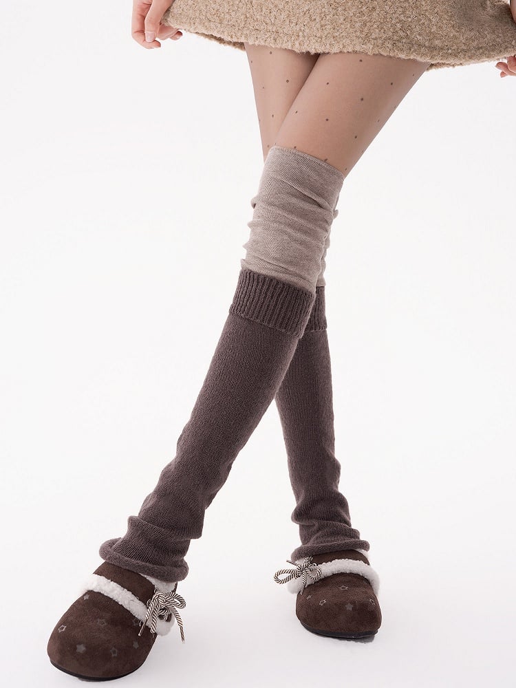 Warmers Two-Tone Leg Faux-Layered