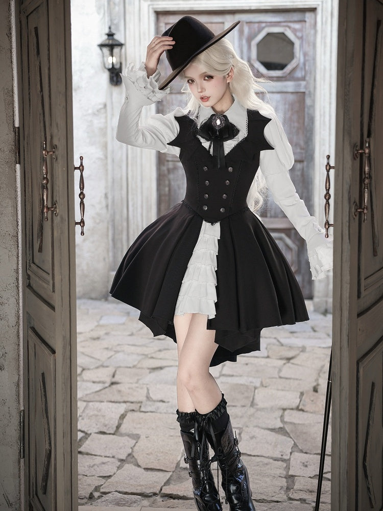 Black Crystal Bow Tie - The First Witch