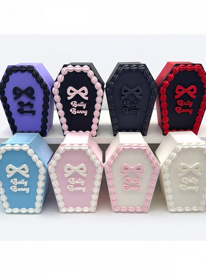Kawaii 3D Printed Box with Bowknot Accent - Bully Bunny