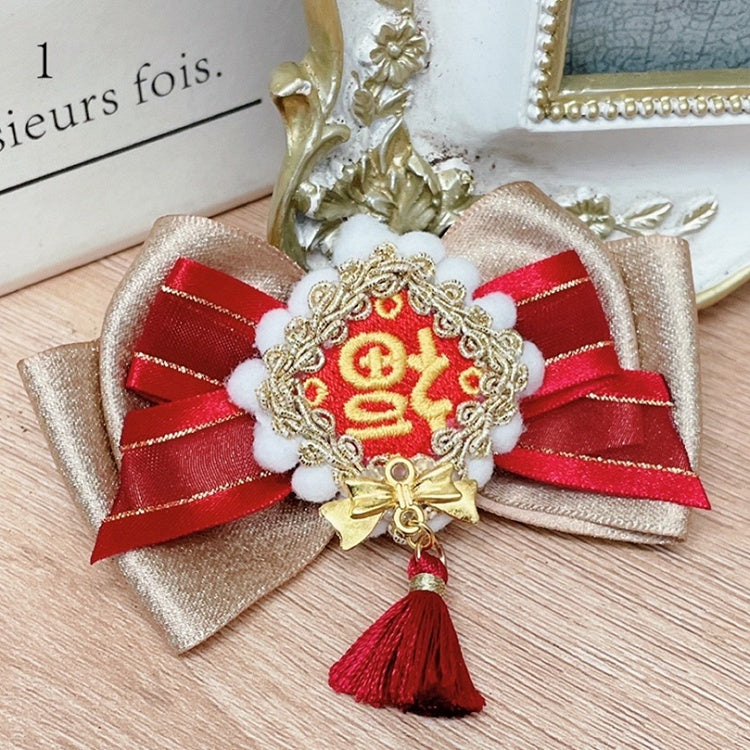 Hairclip Options 3 Tiger Applique Bowknot /Letter Lolita Qi