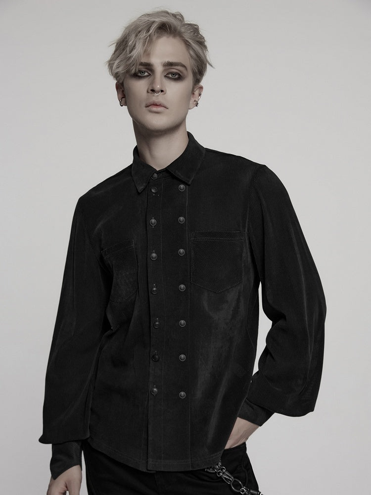 Black Men's Goth Shirt