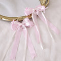 Lolita Ribbon Pink-Purple Cute Lace Bowknot Hairclips