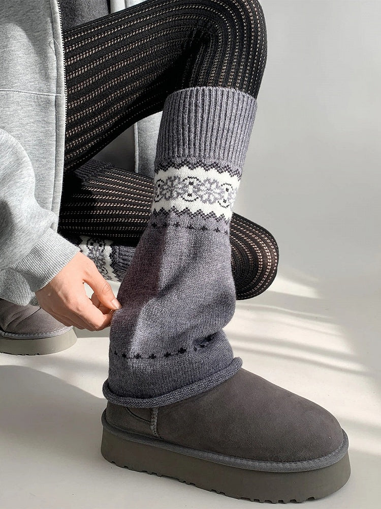 Snowflake (4 Leg Warmers Isle Colors) Fair