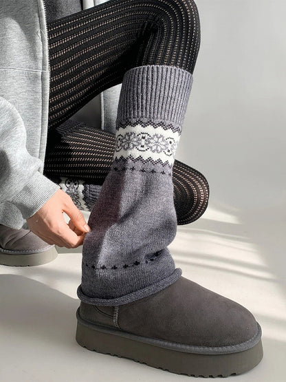 Snowflake (4 Leg Warmers Isle Colors) Fair