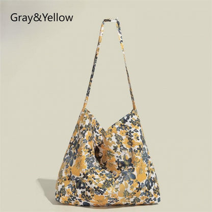 Colors Bag Pattern 4 Floral Canvas