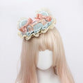 Accents and Trimmings Bow Lolita Ear Mini – with Color Sweet Hat Lace Bear Options 3