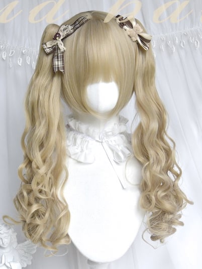Ponytails Claw Wavy Long Blonde Clips