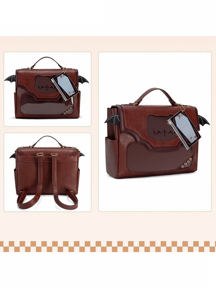 Ailes de sac Ita Ours Brun - thejunco