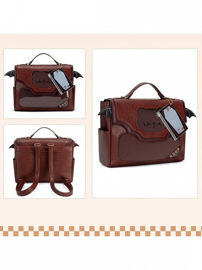 Ailes de sac Ita Ours Brun - thejunco