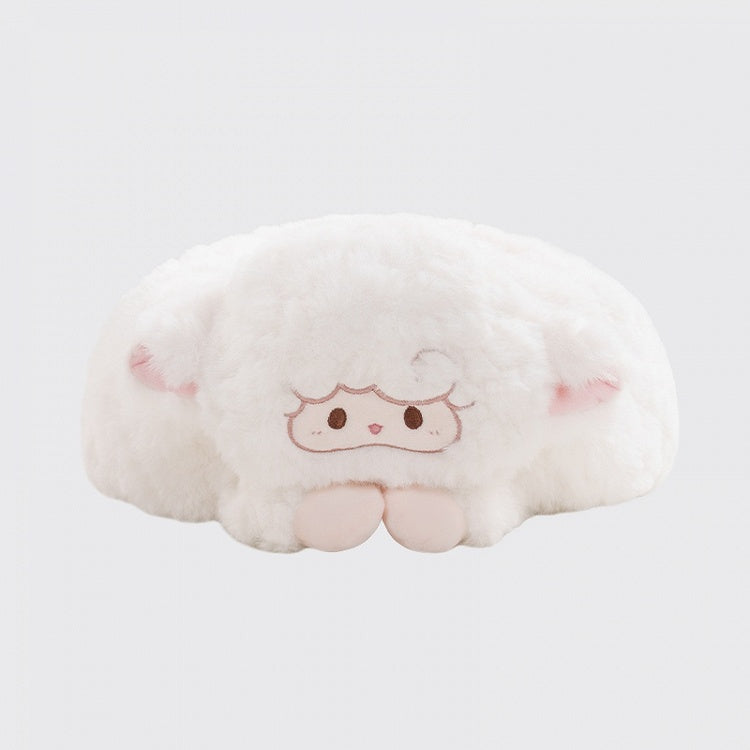 White Cute Lamb Plush Hat