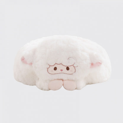 White Cute Lamb Plush Hat
