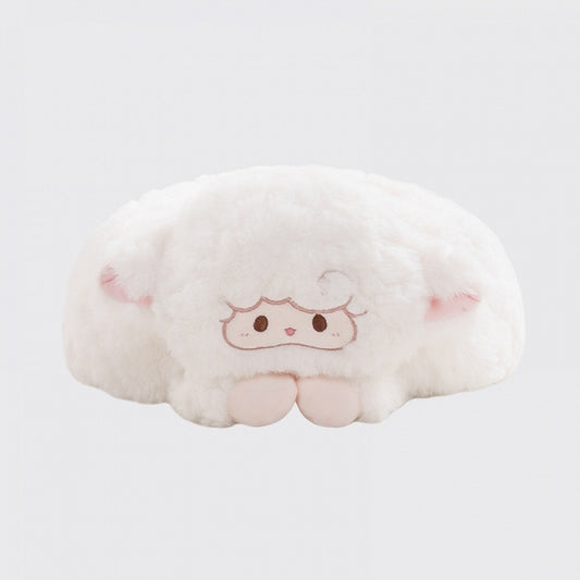 White Cute Lamb Plush Hat
