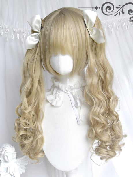 Ponytails Blonde Wavy Long Clips Claw