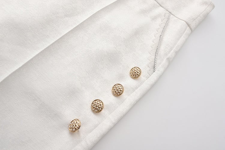 Taille Lolita Hose Ouji Stil Weiß Prinz Hohe