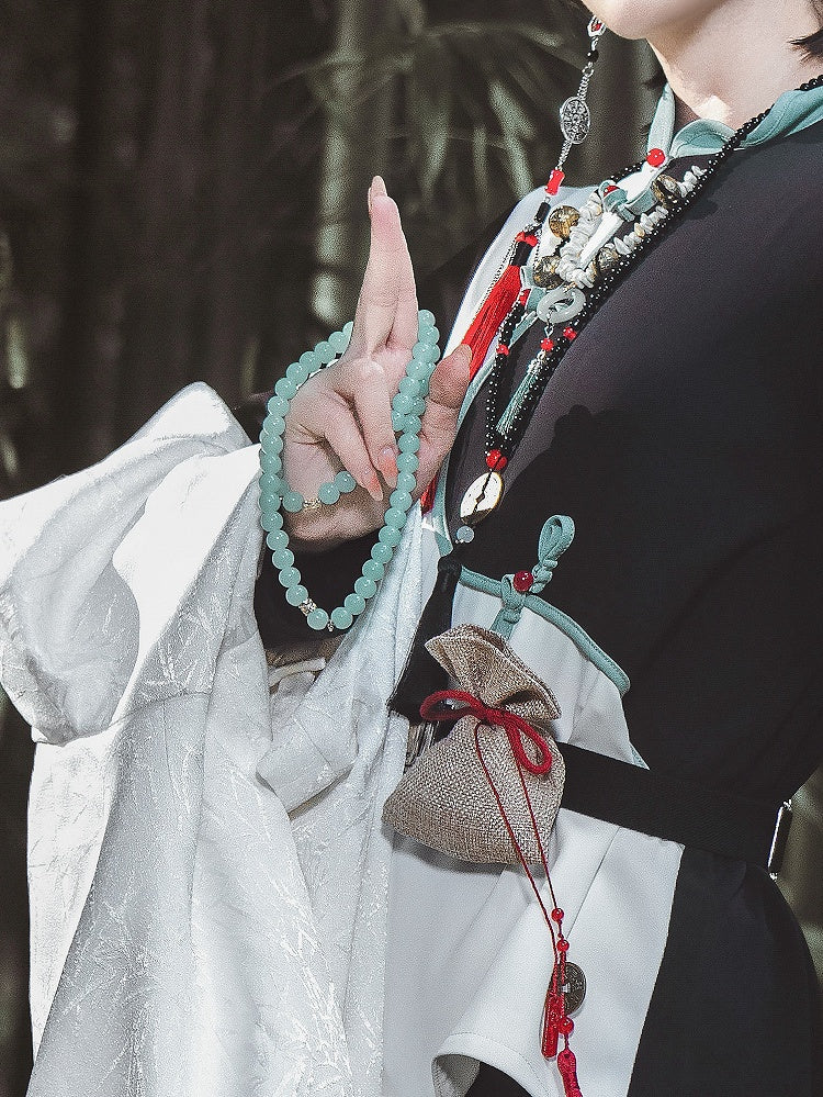 Bracelet Beaded Green