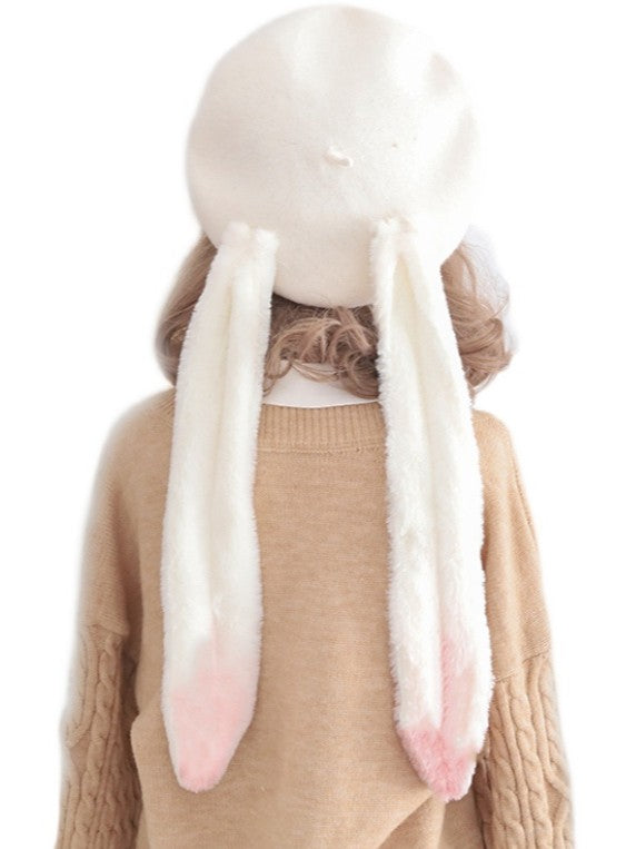 Beret Bunny Lolita Ear Sweet Furry