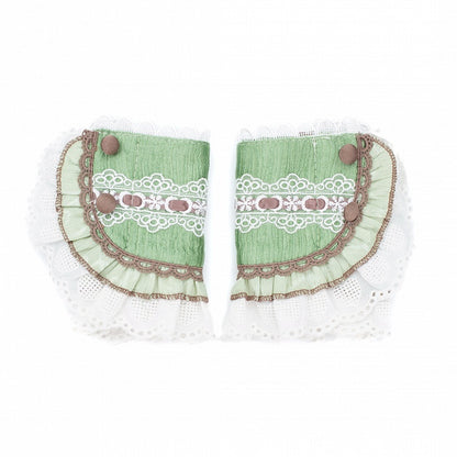 Grüne Handgelenksmanschetten