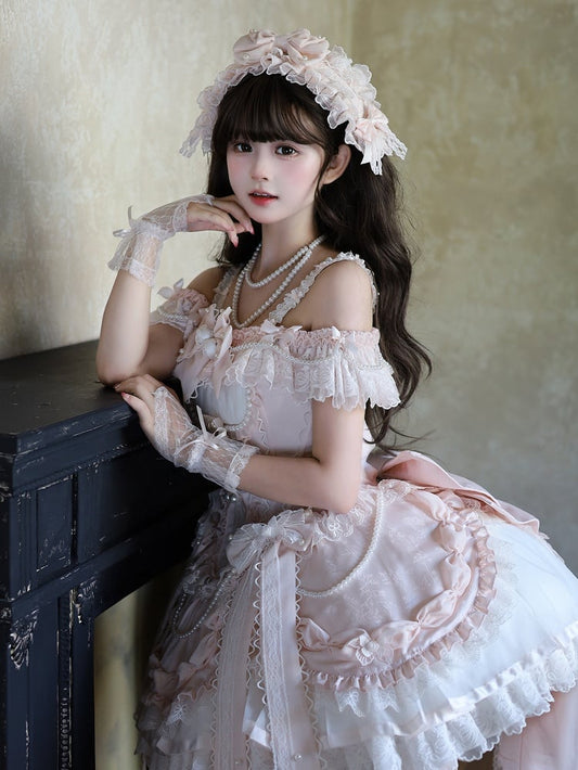 Green / Pink Purple Blue Hairband Bowknots