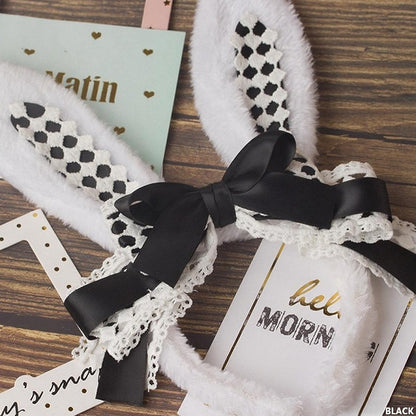 Sweet Bunny Ear KC Color Options Lolita 21 Bow