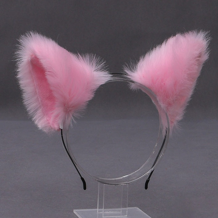 Cute Ear 11 KC Kitty Fur Colors Faux Lolita