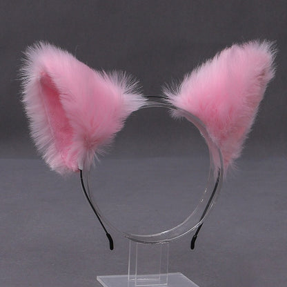 Cute Ear 11 KC Kitty Fur Colors Faux Lolita