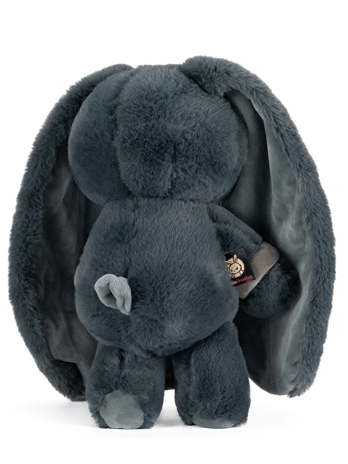 A Two Plush Bunny Guro Crying Masks Detachable Gray Kawaii with Bag Canvas