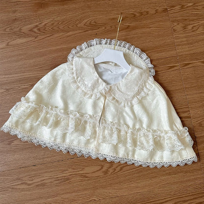 ピーターピンクパン アプリコット ブラック ブルー / カラーケープ レッド