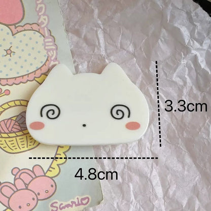 Kitty Hairclip Beige