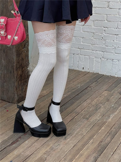 5 Stockings Trim Options Color Lace