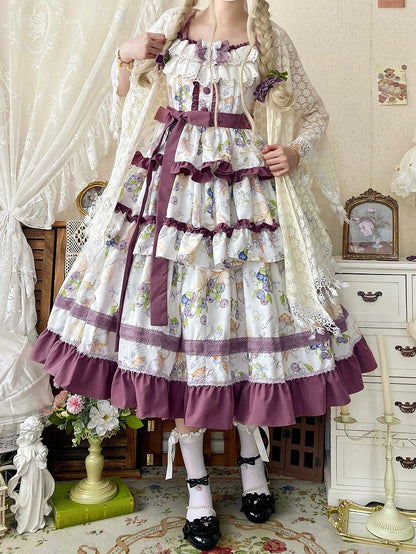 Shawl Lace Creamy Daisy