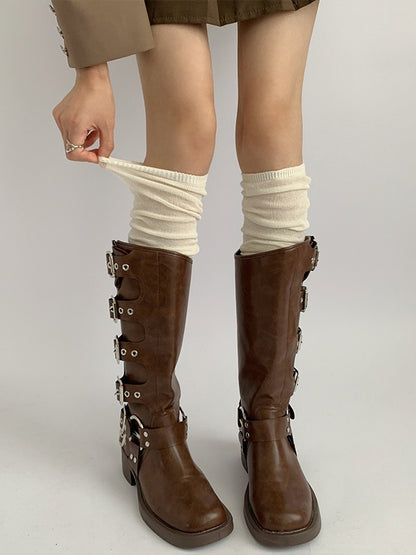 Knitted Options Maillard 5 Color Stockings