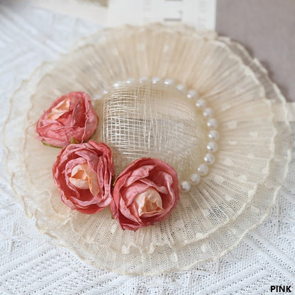 Hat Lolita Options Mini Color Details Bead Design Floral With 11