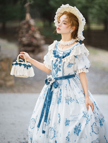 Spitzen-Choker Beige