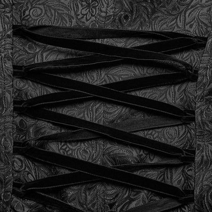 ブラックゴシックゴージャスロングコート