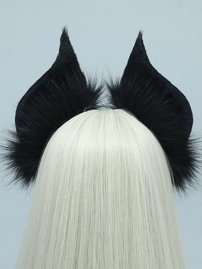 Bat Theme 3 Ear Colors Halloween Lolita Plush KC