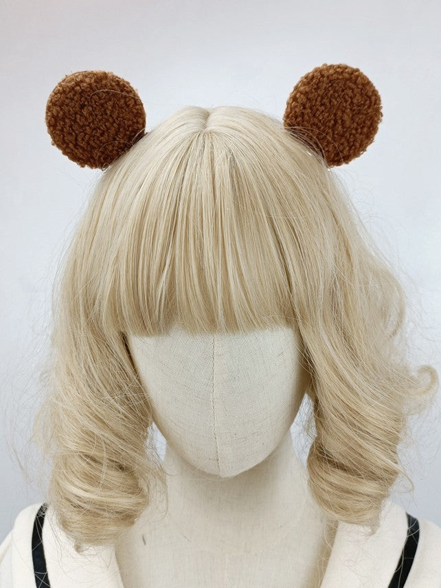 Ear Options Plush 5 Hairclip Color Bear
