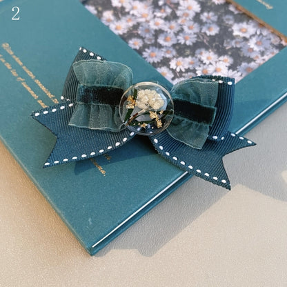 Options 6 Bowknot Hairclips Sweet