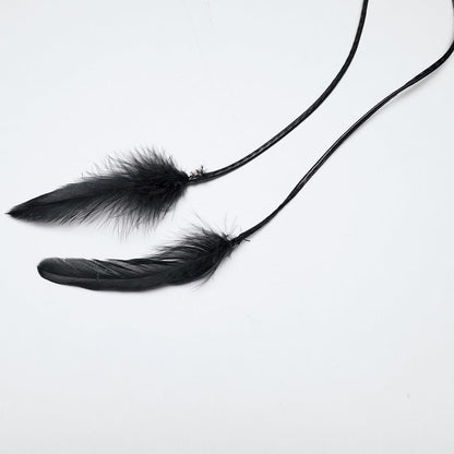 Asymmetrical Gothic Design Black Vest Men's