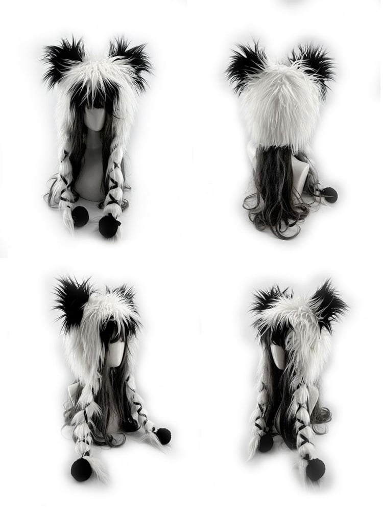 Panda Kleiner Panda Shaggy Wintermütze