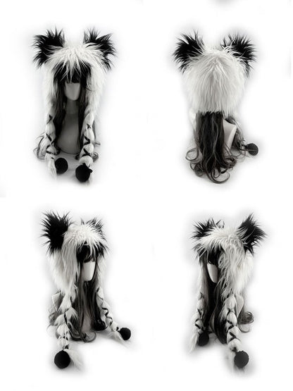 Panda Kleiner Panda Shaggy Wintermütze