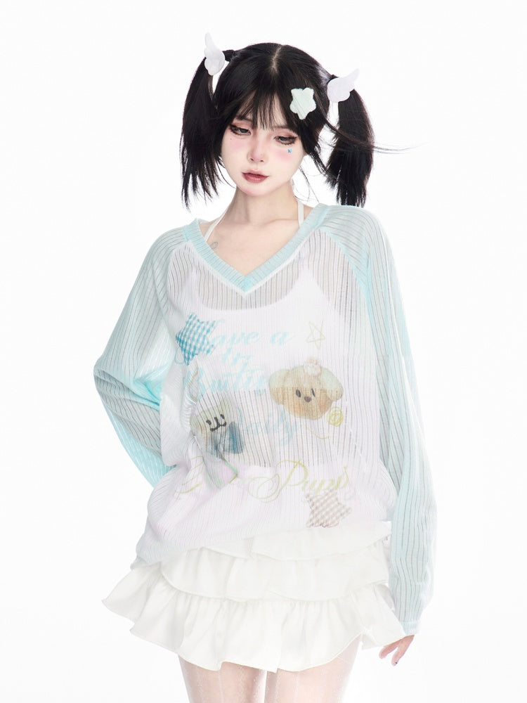 ホワイトバレエコアラインストーンディテールミニティアードスカート