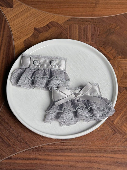 Silver Cuffs / Champagne BlackGold Wrist