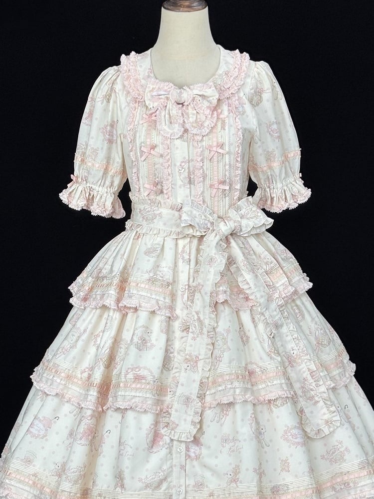 Multicolor Lolita Printed Belt - Miss Point