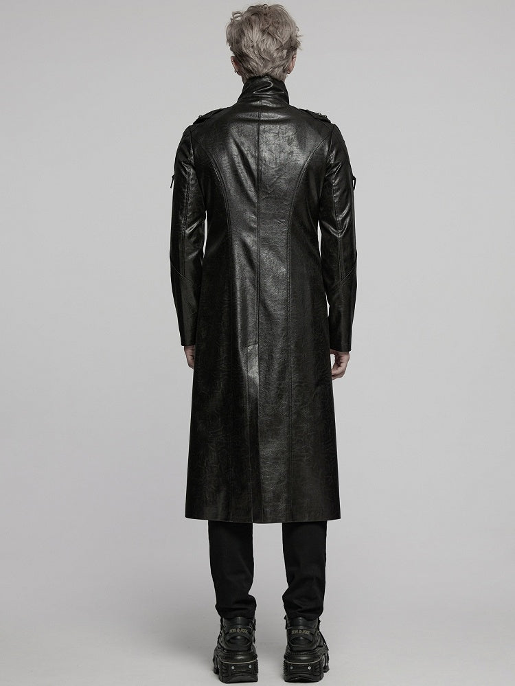 Black Men's Cyberpunk Jacket