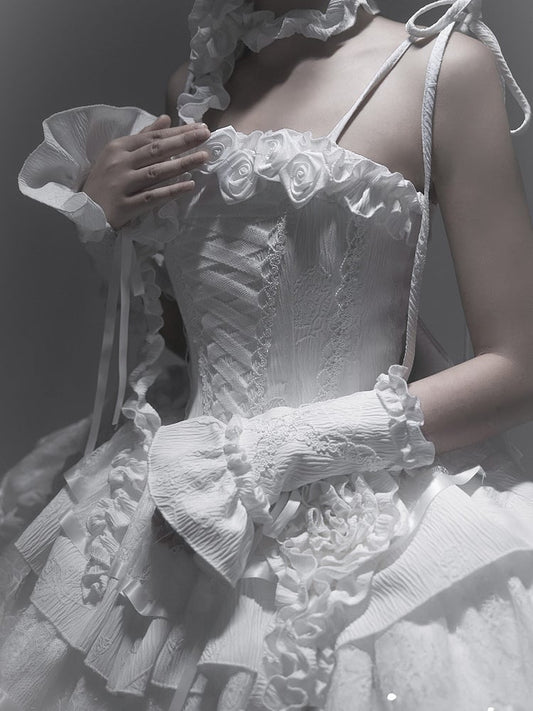 カフス リスト ホワイト パープル ブルー / レッド